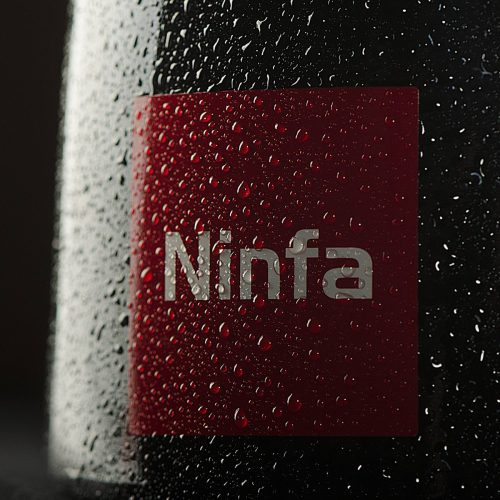 Rótulo do espumante Ninfa