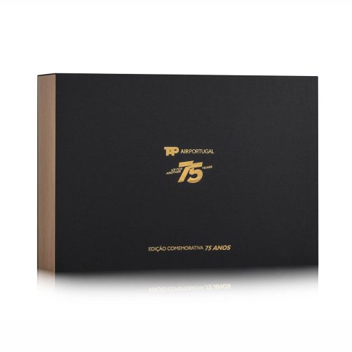 Packaging dos 75 anos TAP
